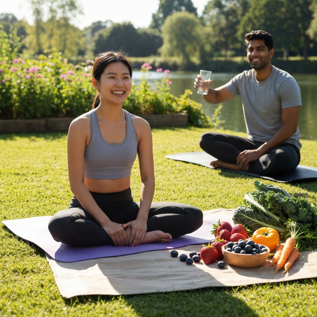 Balanserad hälsosam livsstil